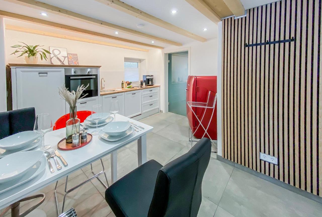 Stylisches Apartment Mit Terrasse In Der Altstadt Von Donauwörth Exterior foto