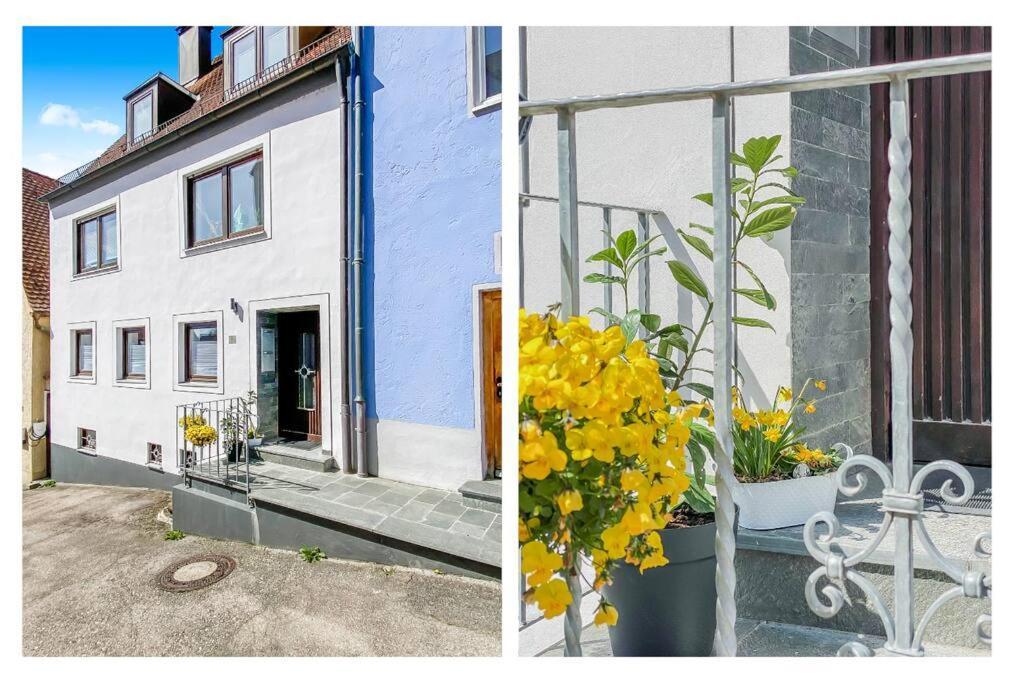 Stylisches Apartment Mit Terrasse In Der Altstadt Von Donauwörth Exterior foto